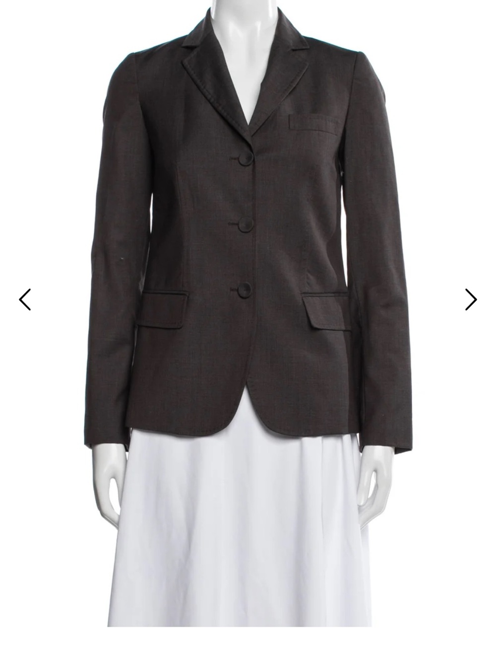 See by Chloe 100% Wool Blazer, Tailored Silhouette